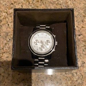 Michael Kors silver watch